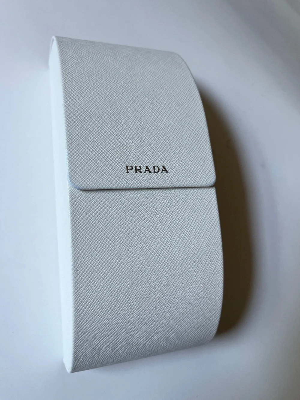 Prada White Sunglasses Case